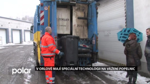 V Orlové mají speciální technologii na vážení popelnic