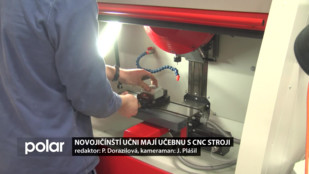 Novojičínští učni mají učebnu s CNC stroji