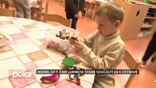Model dětí z MŠ Lubno se stane součástí U6 v Ostravě