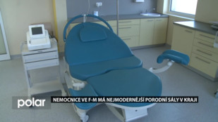 Nemocnice ve F-M má nejmodernější porodní sály v kraji