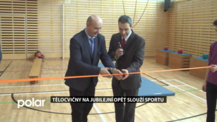 Tělocvičny na Jubilejní opět slouží sportu