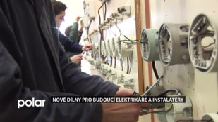 Nové dílny pro budoucí elektrikáře a instalatéry