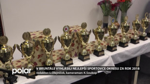 V Bruntále vyhlásili nejlepší  sportovce okresu za rok 2018