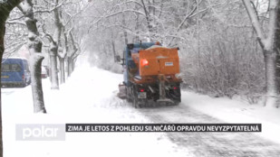 Zima je letos z pohledu silničářů opravdu nevyzpytatelná