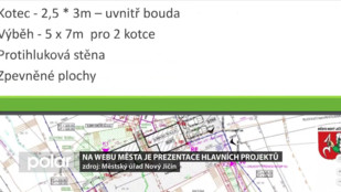 Na webu města je prezentace hlavních projektů