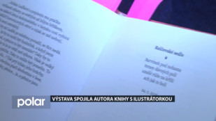 Výstava spojila autora knihy s ilustrátorkou