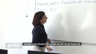 Termín odevzdání přihlášek na FPF SU  se posouvá