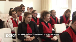 Nejlépe umí načepovat pivo studenti z Opavy