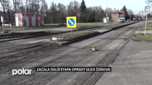 V Karviné začali s II. etapou opravy ulice Žižkova