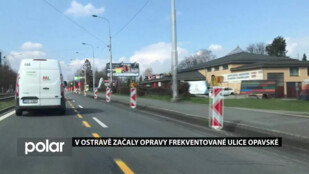 V Ostravě začaly opravy frekventované silnice Opavské