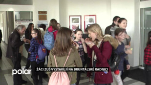 Žáci ZUŠ vystavují na bruntálské radnici