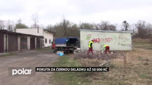 Pokuta za černou skládku až 50 000 Kč