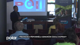 Přednáška připomněla seniorům úskalí dopravy