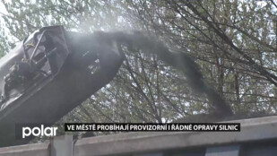 Ve F-M probíhají provizorní i řádné opravy silnic