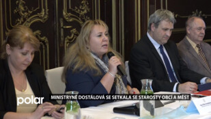 Ministryně Dostálová se setkala se starosty obcí a měst
