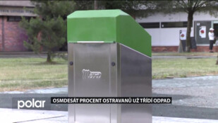 Osmdesát procent Ostravanů už třídí odpad