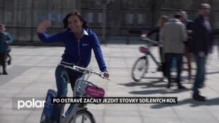 Po Ostravě začaly jezdit stovky sdílených kol