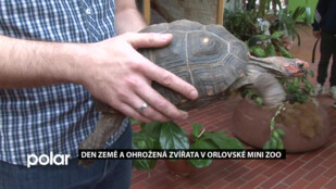 Den Země a ohrožená zvířata v orlovské mini zoo