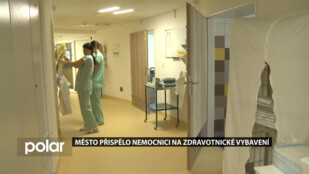 Město F-M přispělo nemocnici na zdravotnické vybavení