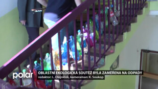 Oblastní ekologická soutěž byla zaměřena na odpady