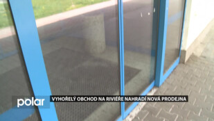 Vyhořelý obchod na Riviéře ve F-M nahradí nová prodejna