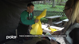 Tisíce dobrovolníků poděkovalo horám úklidem