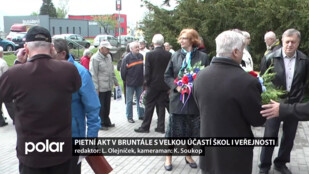 Pietní akt v Bruntále s velkou účastí škol i veřejnosti