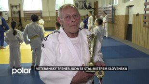 Veteránský trenér juda se stal Mistrem Slovenska