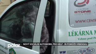 Nový sociální automobil pro Help-In pomůže na Vrbensku