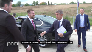 Premiér Andrej Babiš navštívil Frýdek-Místek