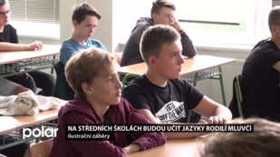 Na středních školách budou učit jazyky rodilí mluvčí