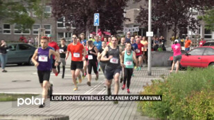 Lidé už popáté vyběhli s děkanem OPF Karviná