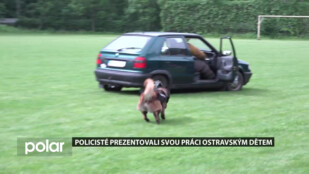 Policisté prezentovali svou práci ostravským dětem