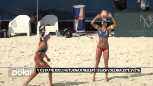 V Ostravě jsou na turnaji nejlepší beachvolejbalisté světa