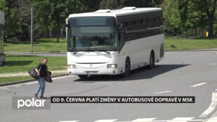 DOPRAVNÍ REVUE: Od 9. června platí změn v autobusové dopravě v MSK