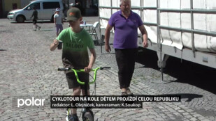 Cyklotour Na kole dětem projíždí celou republiku