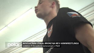 Novojičíňák získal bronz na ME v armwrestlingu