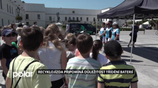 Recyklojízda připomíná důležitost třídění baterií