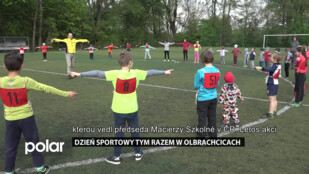 Dzień sportowy tym razem w Olbrachcicach