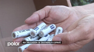 Recyklojízda se zastavila v Opavě