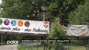 Olešnou a okolí ovládl festival FMsportFest