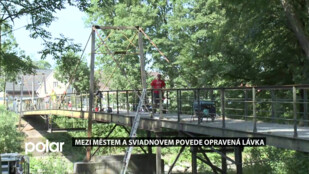 Mezi F-M a Sviadnovem povede opravená lávka