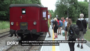 Vlak z Bruntálu do Malé Morávky má jistotu na dalších 7 let