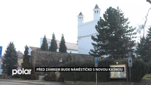 Před zámkem bude náměstíčko s novou kašnou