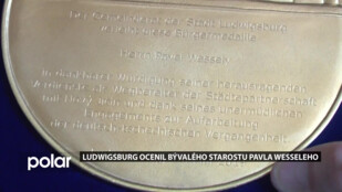 Ludwigsburg ocenil bývalého starostu Pavla Wesseleho, udělil mu nejvyšší poctu Občanskou medaili