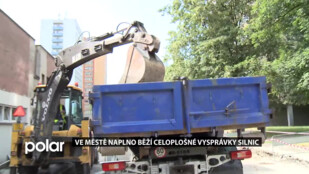 Ve F-M naplno běží celoplošné vysprávky silnic