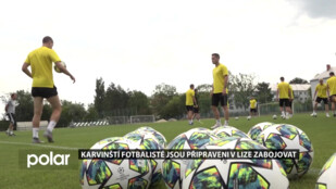 Karvinští fotbalisté jsou připraveni v lize zabojovat