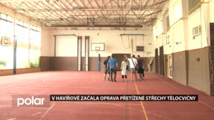 V Havířově začala oprava přetížené střechy tělocvičny