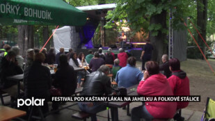 Festival pod kaštany lákal na Jahelku a folkové stálice