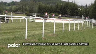 Prestižní Dostihový den ve Světlé Hoře nabídl 6 dostihů